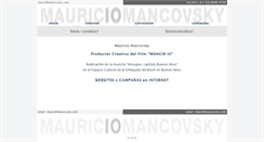 Desktop Screenshot of mancovsky.com