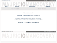 Tablet Screenshot of mancovsky.com